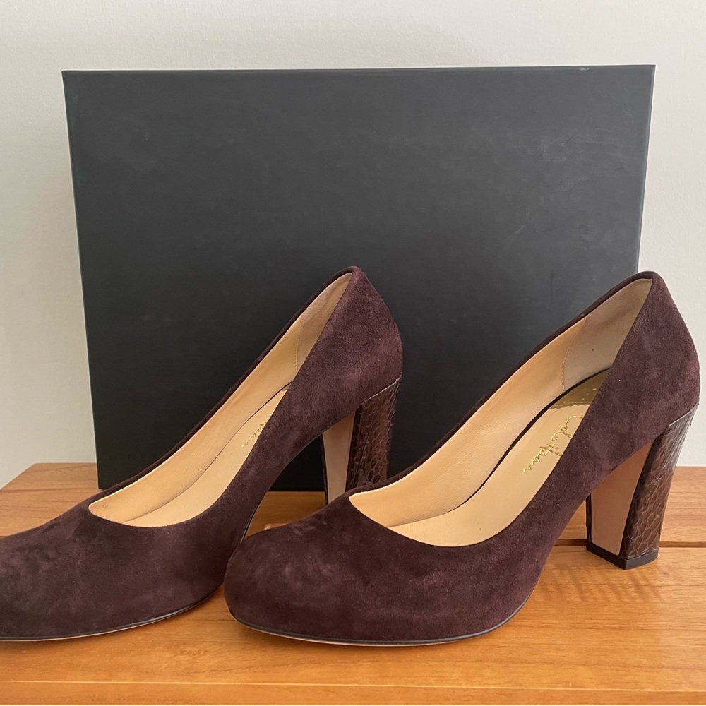 Cole Haan Brown Suede Pumps